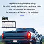 Solar HD Wireless Integrated License Plate Frame Display Camera, BC01
