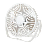 3-in-1 Electric Fan Wall Mounted Desktop Quiet Brushless Turbine Mini Fan, USB Plug, Rechargeable