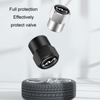 3sets For KIA KN Car Tire Valve Core Decorative Metal Cap
