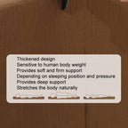 CSTUR D2250 Thickened Portable Camping Hexagonal Automatic Inflatable Mat Outdoor Picnic Moistureproof Mat, 3cm (Khaki), 5cm (Khaki)