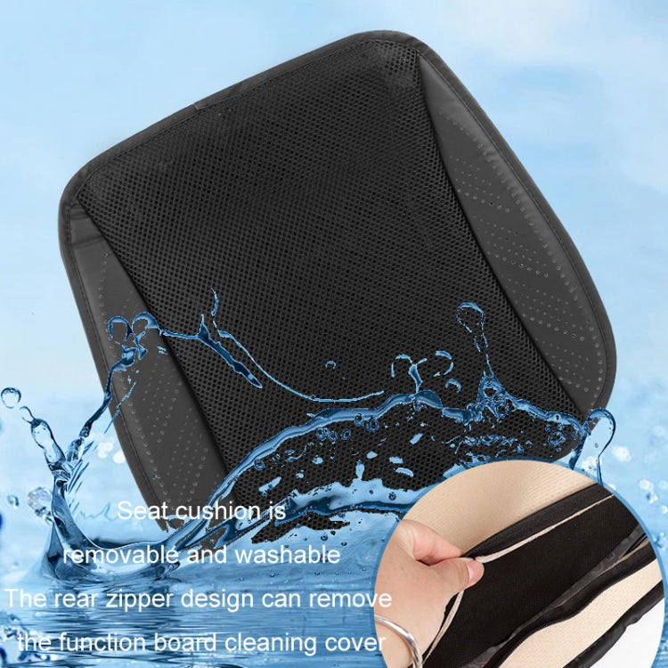 Multifunctional USB Fan Ventilation Heat Dissipation Car Seat Cushion, Black 5 Sets Fan, Red 5 Sets Fan, Blue 5 Sets Fan, Navy 5 Sets Fan