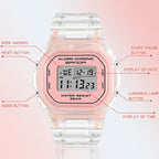 SANDA 2009 Multifunctional Sports Waterproof Calendar Watch