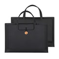 Elastic Button Laptop Waterproof PU Handbag, 13.3/14 inch, 15.4/16 inch