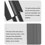 24W 72 LEDs Handheld Full-color RGB Stick Light Photography Light with Barndoor, LP600