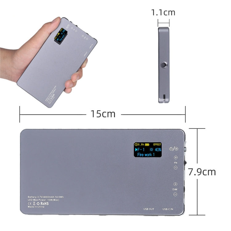 135 LEDs Live Fill Light Handheld Adjustable Photography Light Camera Pocket Light, LR135