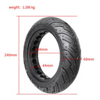 For Ninebot Max G30 Scooter 10 x 2.5 inch Solid Honeycomb Explosion-proof Tire, For Ninebot Max G30 Scooter 10 x 2.5 inch