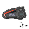 KUQIBAO Motorcycle Helmet Waterproof Bluetooth-compatible Headset With Screen