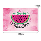 80x120cm Fruit Watermelon Birthday Party Backdrop Photography Decorative Background Props