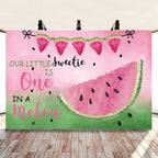 80x120cm Fruit Watermelon Birthday Party Backdrop Photography Decorative Background Props