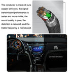 for MDR-10R / MDR-1A / XB950 / Z1000  3.5mm Male to Male AUX Audio Headphone Cable, Standard Version, Line Control Version