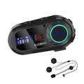 KUQIBAO Motorcycle Helmet Waterproof Bluetooth-compatible Headset With Screen
