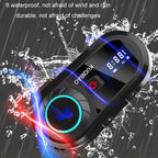 KUQIBAO Motorcycle Helmet Waterproof Bluetooth-compatible Headset With Screen