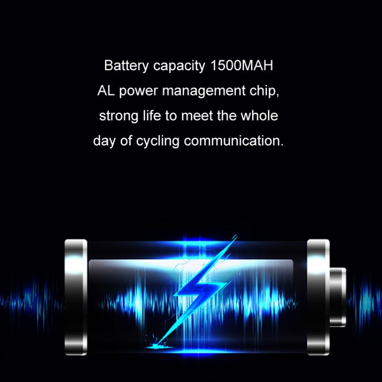 KUQIBAO Motorcycle Helmet Waterproof Bluetooth-compatible Headset With Screen