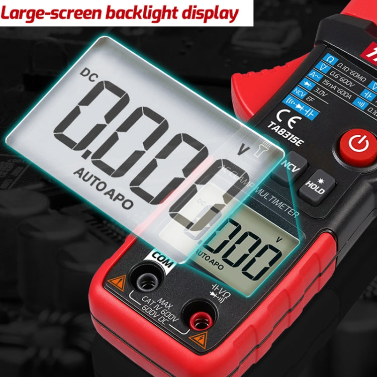 TASI TA8315B Clamp Type Multimeter High Precision Digital Ammeter, TA8315B