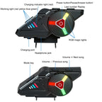 KUQIBAO Motorcycle Helmet Built-in Waterproof Bluetooth-compatible Earphone