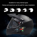 KUQIBAO Motorcycle Helmet Built-in Waterproof Bluetooth-compatible Earphone