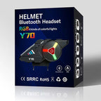 KUQIBAO Motorcycle Helmet Built-in Waterproof Bluetooth-compatible Earphone