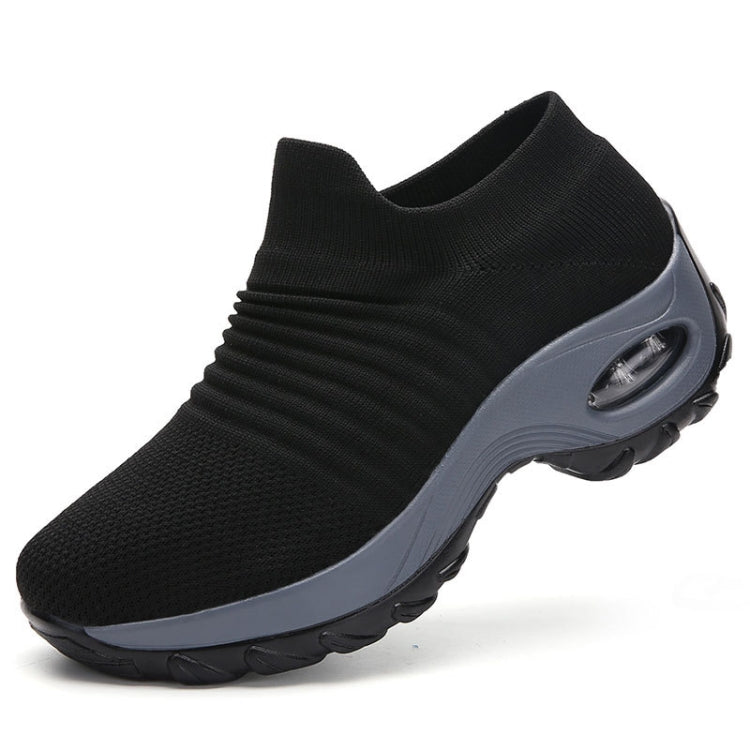 Sock Sneakers Women Walking Shoes  Air Cushion Casual Running Shoes, 41, 42, 43, 44