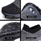 Sock Sneakers Women Walking Shoes  Air Cushion Casual Running Shoes, 35, 36, 37, 38, 39, 40