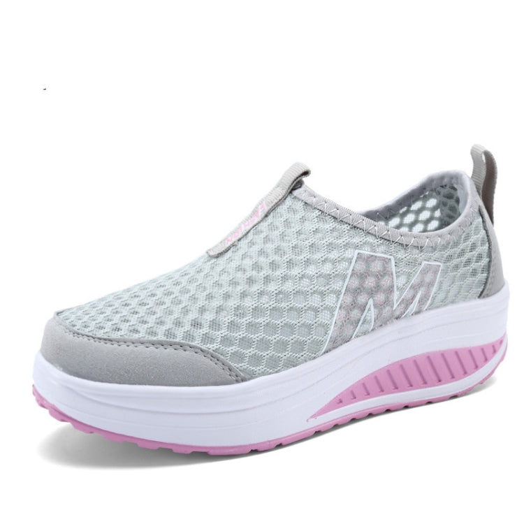 Women Swing Casual Sneakers Comfortable Sport Height Increasing Shoes, 43