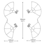 Propeller Blades Anti Collision Protection Ring, For DJI MINI 3 Pro, For DJI MINI 3