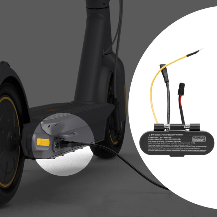 For Ninebot Max G30 Electric Scooter Charging Port Assembly, X0117 Charging Port Assembly