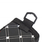 2pcs Car Air Outlet Sundries Storage Bag With Net Pocket