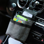 Vehicle Air Outlet Storage Bag Multi-function Document Change Storage Bag