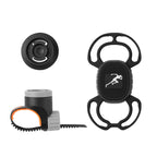 Bike Anti-vibration Silicone Cycling Fixed Mobile Phone Bracket, Strap Style, Handlebar Style, Settlement Style