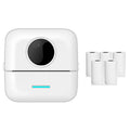 Mini Student Wrong Question Bluetooth Thermal Printer, With 5 Rolls White Paper, With 3 Rolls Color Paper