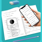 Mini Student Wrong Question Bluetooth Thermal Printer, With 5 Rolls White Paper, With 3 Rolls Color Paper