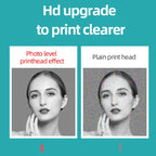 Mini Student Wrong Question Bluetooth Thermal Printer, With 5 Rolls White Paper, With 3 Rolls Color Paper
