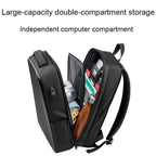 EVA Hard Shell Expandable Laptop Backpack with USB Port Multifunctional Business Travel Backpack