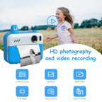 IPS 2.36 inch LED HD Display 1080P Childrens Camera Thermal Printing Instant Camera