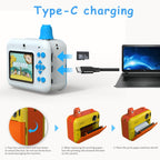 IPS 2.36 inch LED HD Display 1080P Childrens Camera Thermal Printing Instant Camera