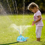 Rotating Sprinkler Baby Toy Children Summer Outdoor Garden Water Spray Toys, Dolphin