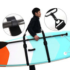 Surfboard Thickened Shoulder Strap Multifunctional Adjustable Lashing Strap, Black, Orange, Green
