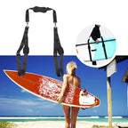Surfboard Thickened Shoulder Strap Multifunctional Adjustable Lashing Strap, Black, Orange, Green