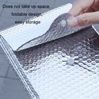 Car Front Windshield Sun Protection Heat Insulation Foldable Sunshade, 130x70cm, 140x70cm, 140x75cm