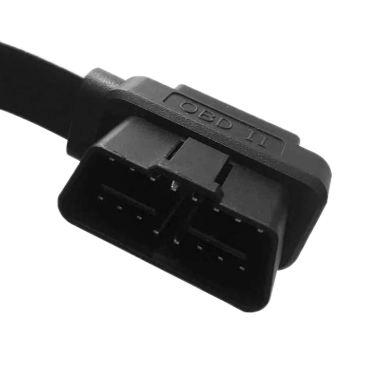OBD2 Male to Female Tee Extension Cable OD16 16C Flat Cable, 0.3m, 0.6m