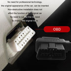 OBD2 Male to Female Tee Extension Cable OD16 16C Flat Cable, 0.3m, 0.6m