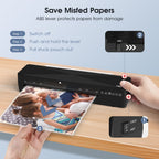 9 Inch A4 Hot Cold Laminator Machine Book Documents Laminator, Only Machine, Set 1, Set 2