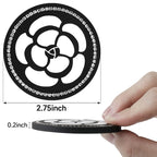Car Water Cup Anti-skid Mat Door Slot Interior Modification Mat With diamond