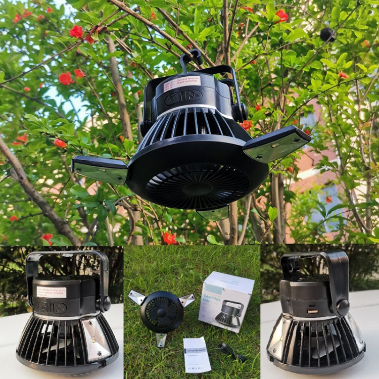 Solar Camping Lamp Fan Multifunctional LED Light Emergency Light Mosquito Repellent Lamp