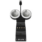 Iplay HBP-301 For PS5 / PS VR MOVE Controller Handle Dual Seat Charger 4 In 1 Charger, HBP-301