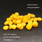 Floating Water Soft Bait Corn Flavor Fake Bait, 100pcs Large, 30pcs Large, 100pcs Small, 30pcs Small