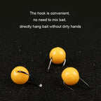 TPR Floating Bait Ball Float Water Fake Soft Bait, 100pcs 8mm, 100pcs 10mm, 100pcs 14mm, 100pcs 16mm