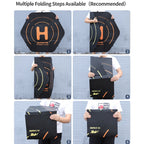 Sunnylife TJP10 110cm Hexagonal Double-Sided Folding With Ground Spikes Drone Universal Apron, 110cm