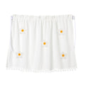 Car Sun Protection Blackout Curtain Cartoon Sunshade Curtain, Five Sunflowers, One Sun Flower, Yellow Pink Blue Flower, Green Blue Red Flower, Five Sun Flowers 1, Five Sun Flowers 2, Light Board White Curtain