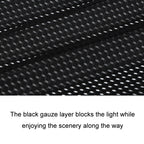 2pcs Car Curtain Sun Protection Mesh Suction Cup Sunshade